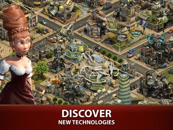 Изображение игры: Forge of Empires: Build a City