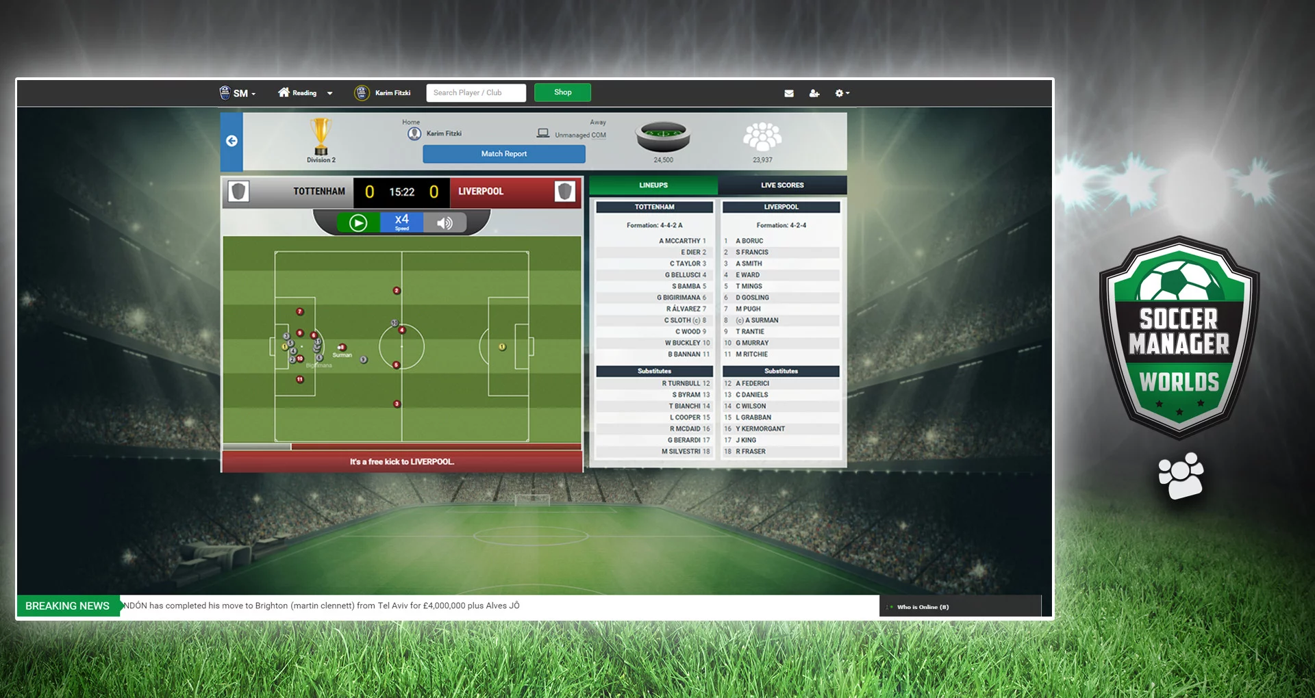 Изображение игры: Soccer Manager