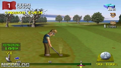 Изображение игры: Hot Shots Golf 2