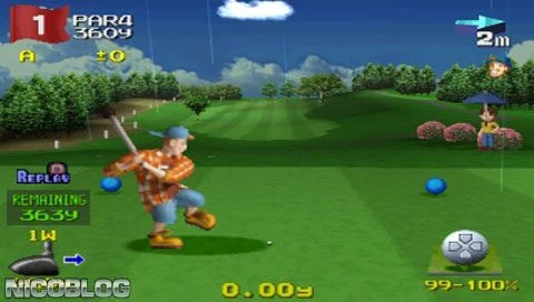Изображение игры: Hot Shots Golf 2