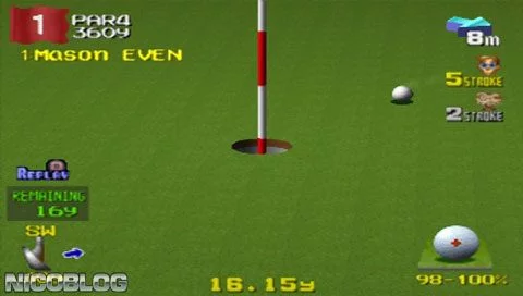 Изображение игры: Hot Shots Golf 2