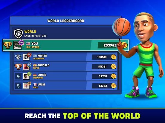Изображение игры: Mini Basketball