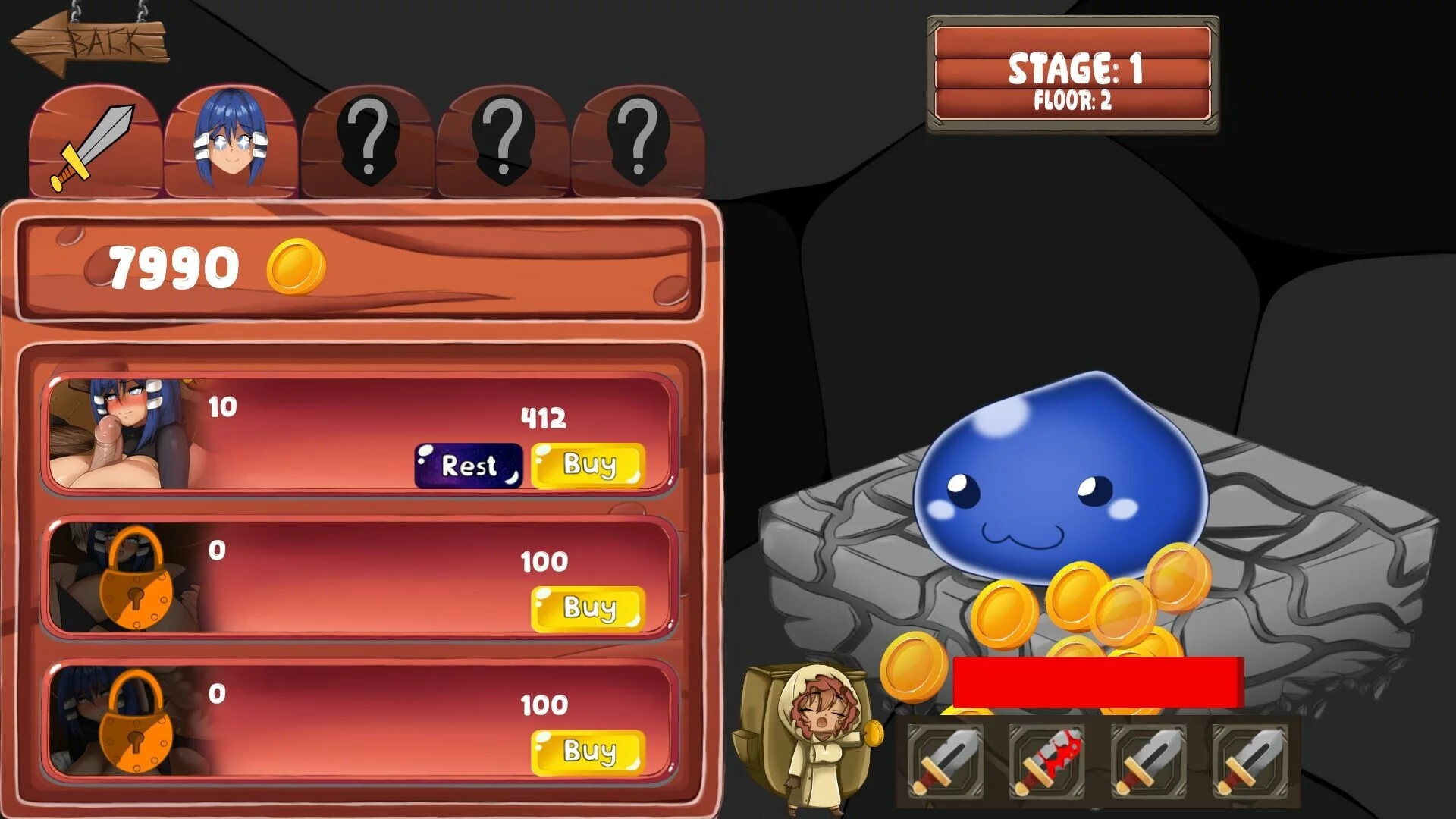 Изображение игры: Harem Dungeon