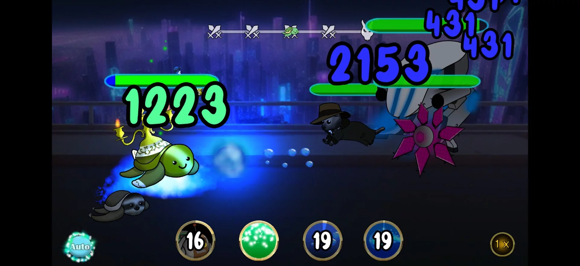 Изображение игры: Pocket Turtles