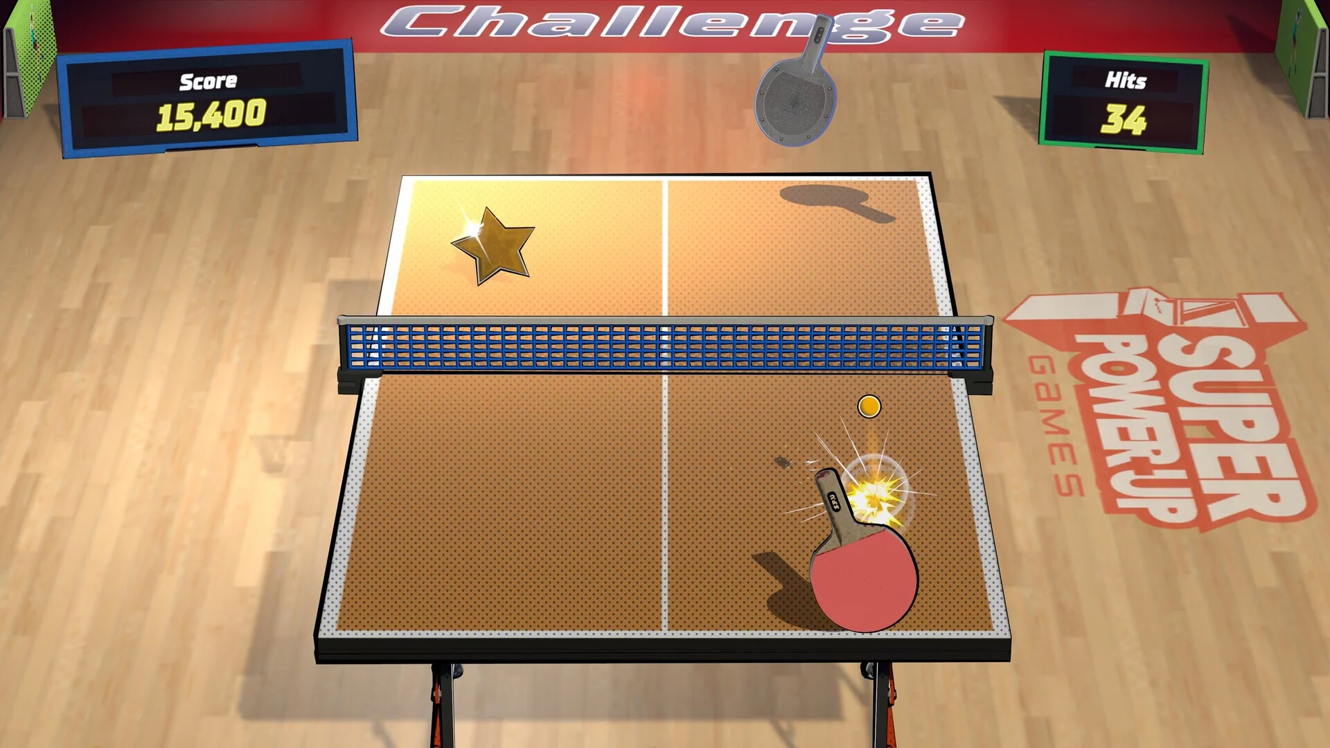 Изображение игры: Ping Pong Up