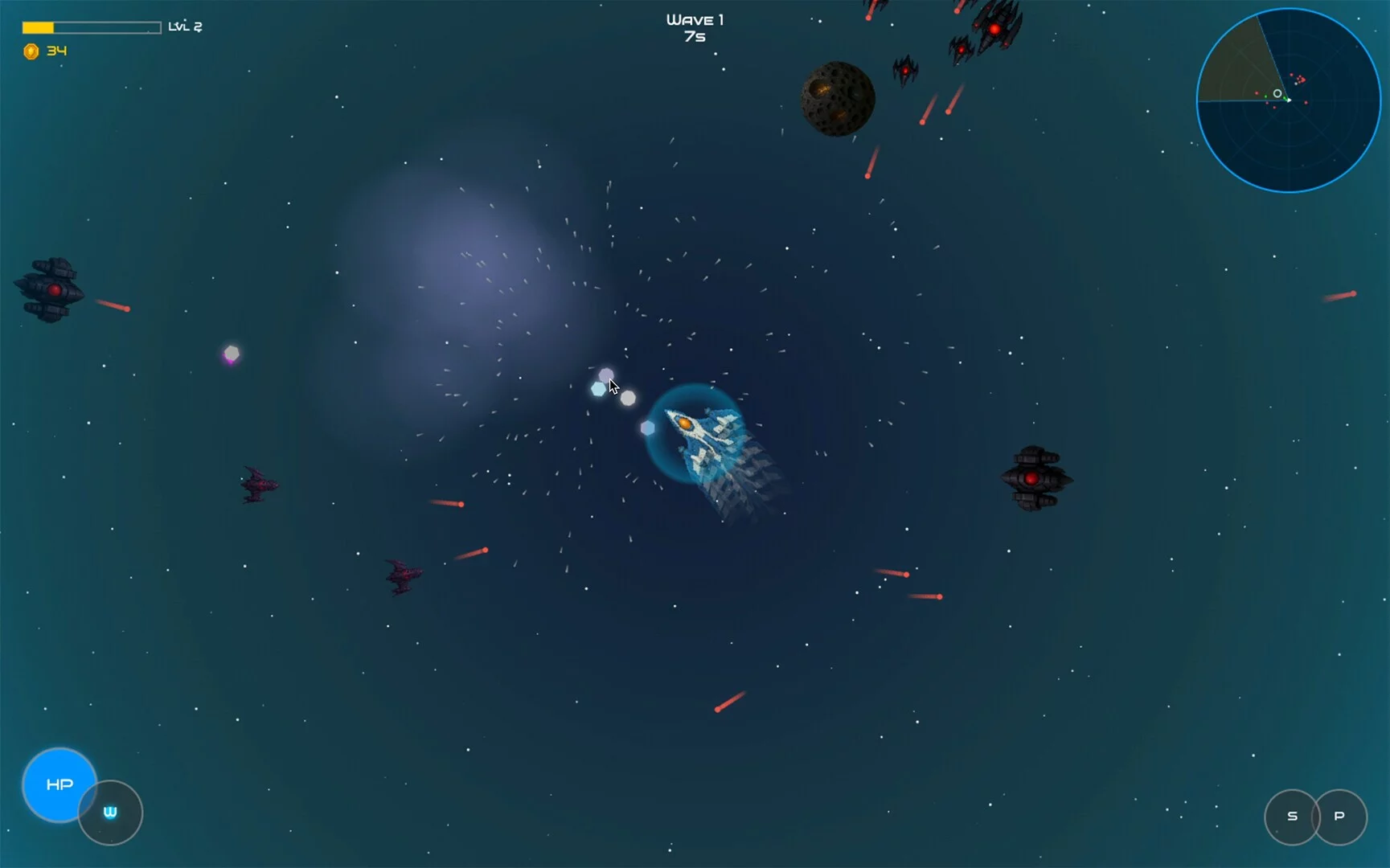 Изображение игры: Astro Miners