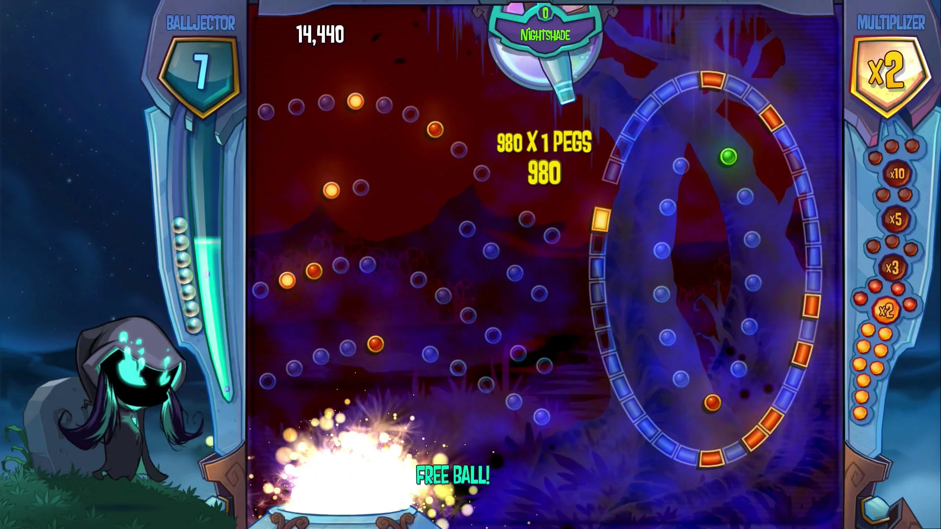 Изображение игры: Peggle 2