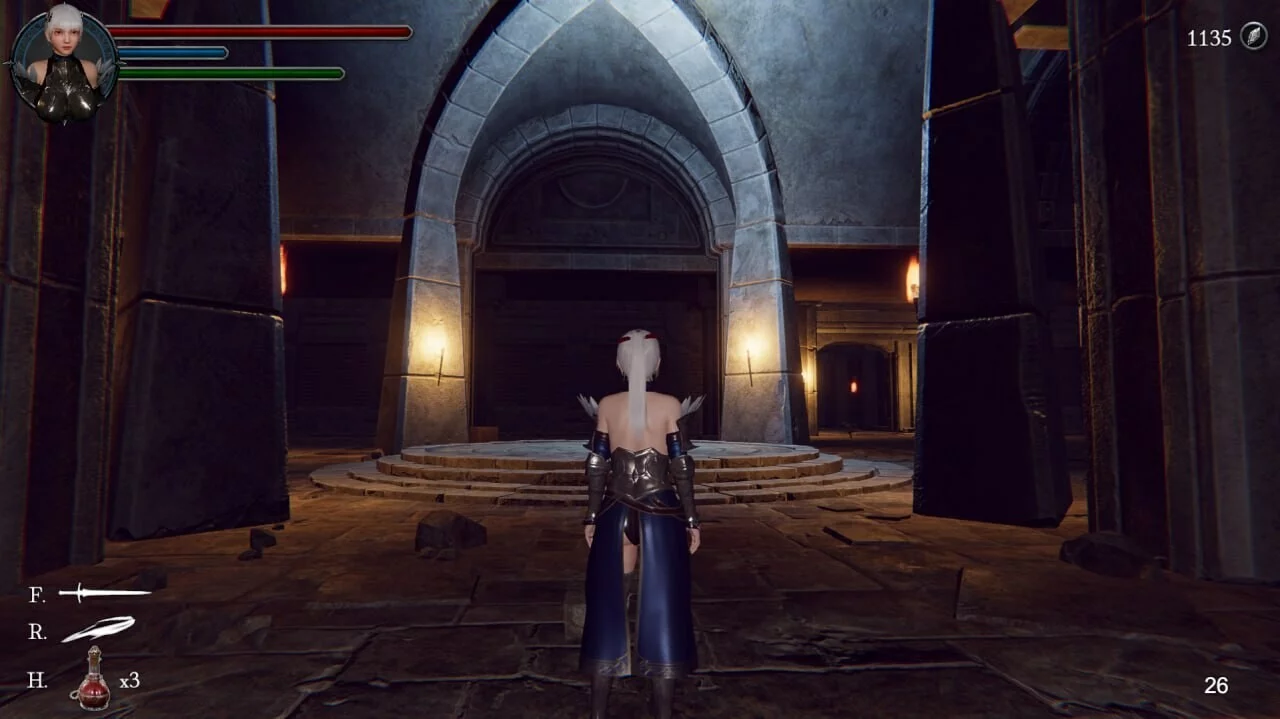 Изображение игры: The Knight Girl And Dungeons