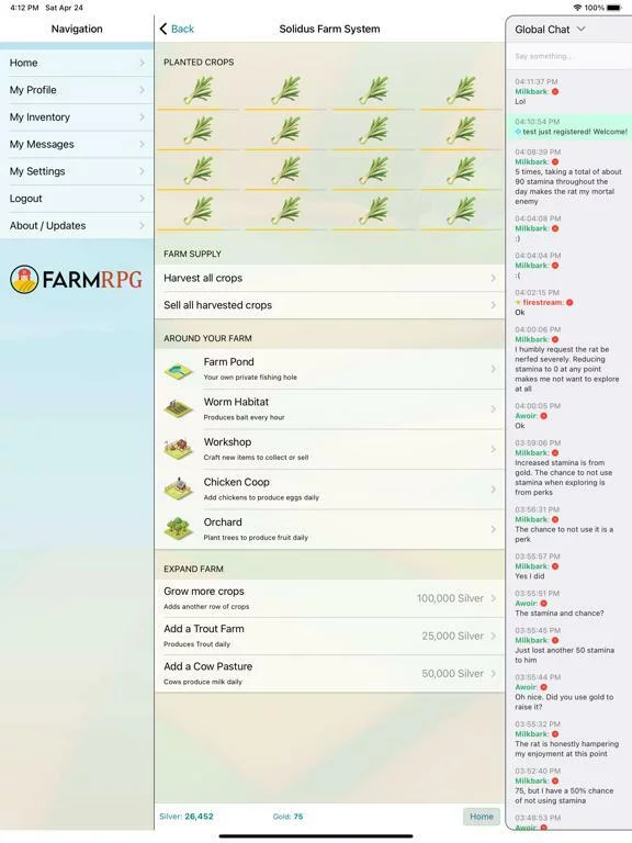 Изображение игры: Farm RPG