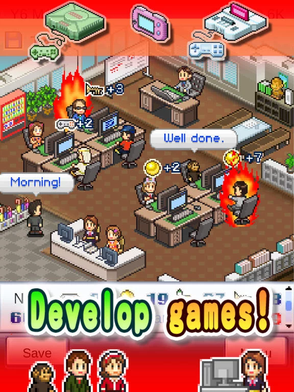 Изображение игры: Game Dev Story