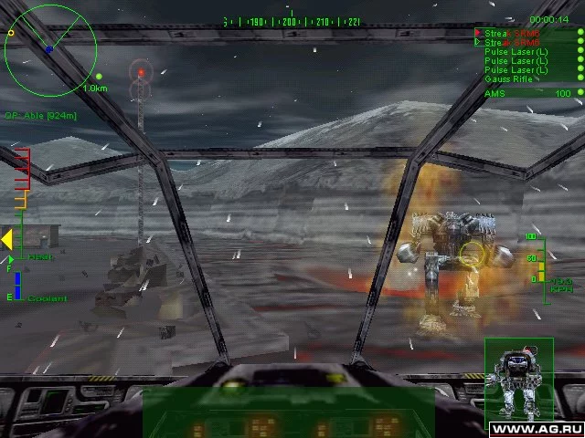 Изображение игры: MechWarrior 3