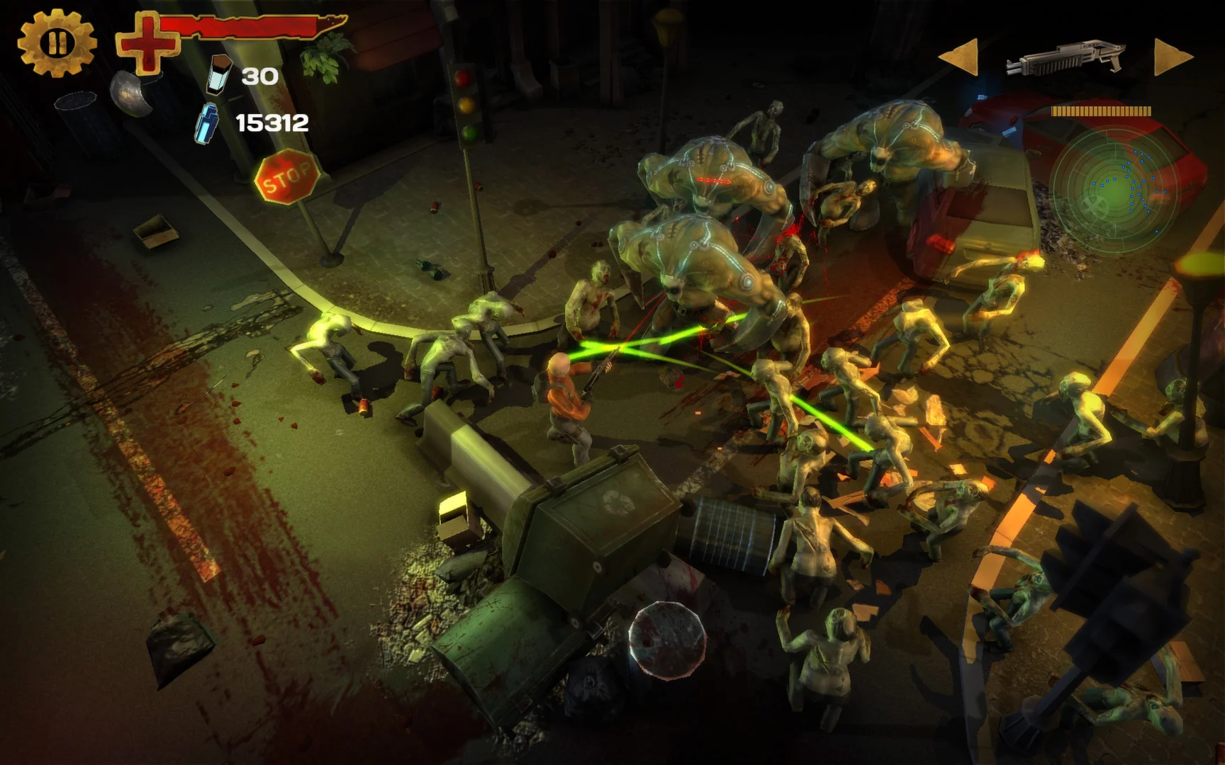 Изображение игры: Guns n Zombies