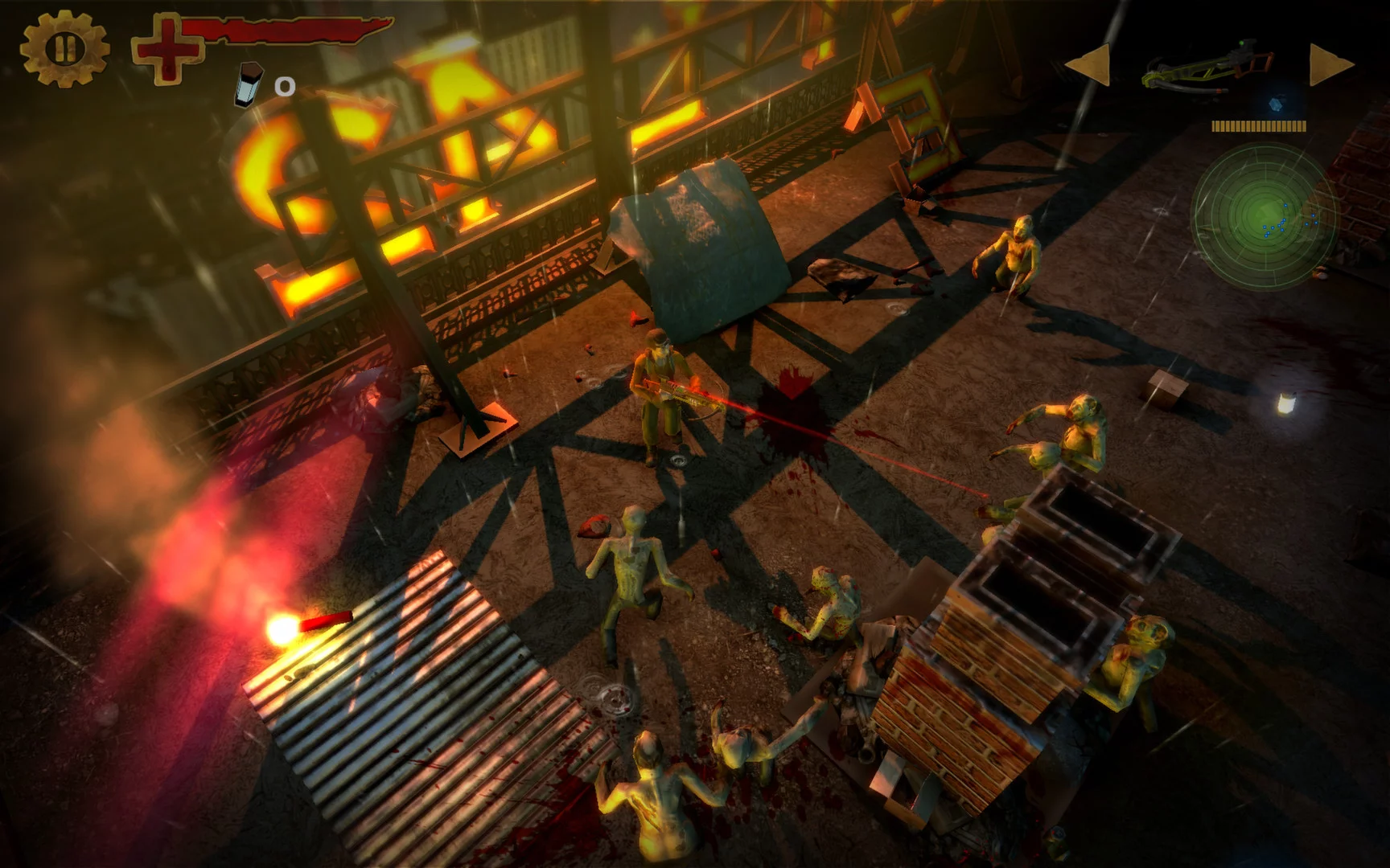 Изображение игры: Guns n Zombies