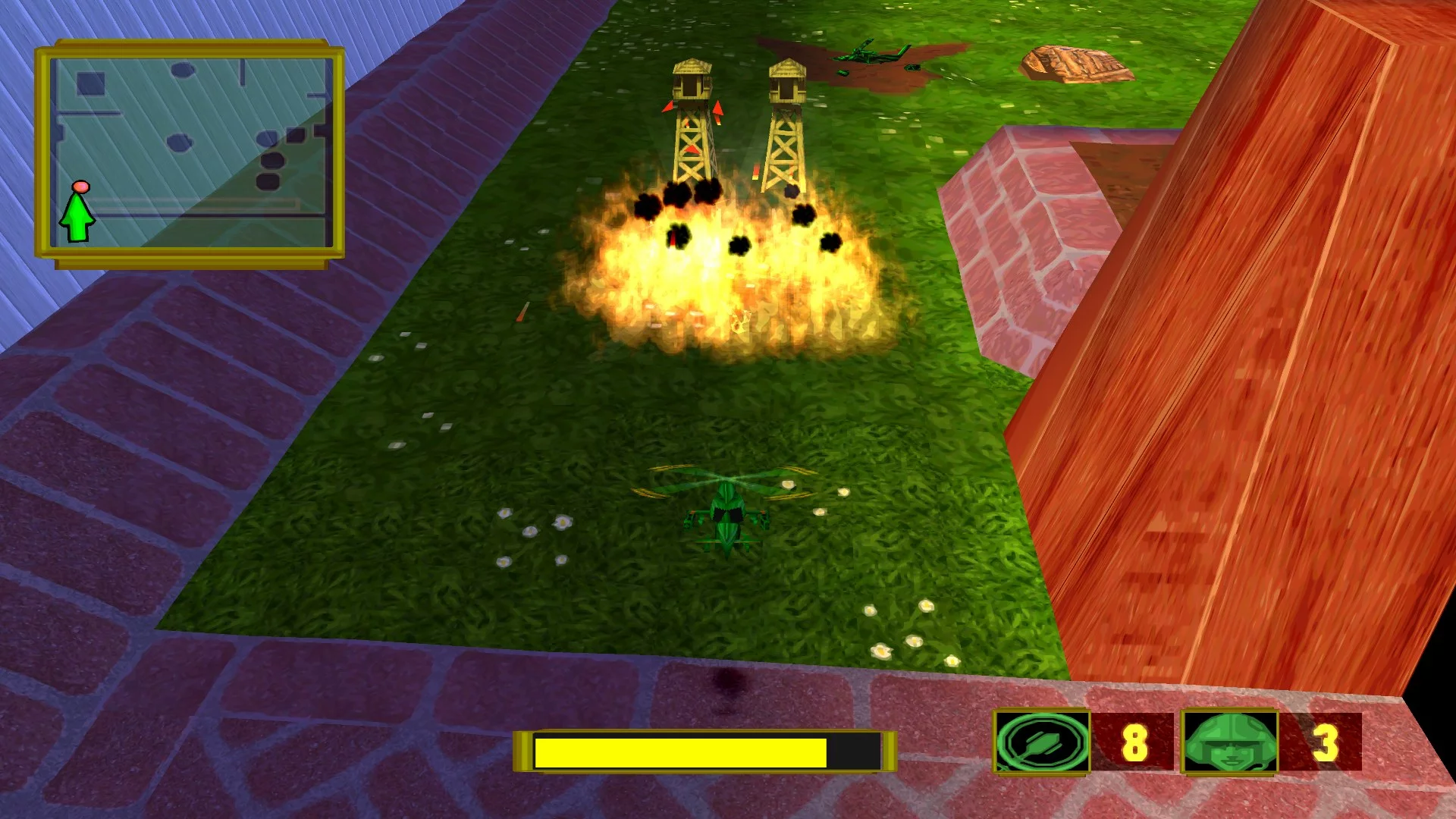 Изображение игры: Army Men: Air Attack 2