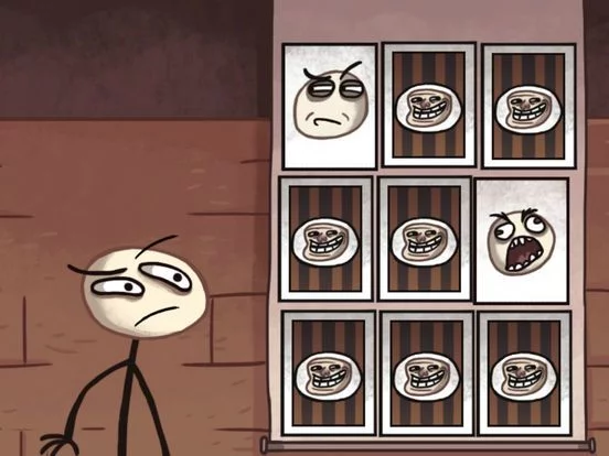 Изображение игры: Troll Face Quest Classic