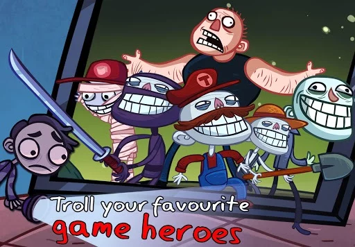 Изображение игры: Troll Face Quest: Video Games