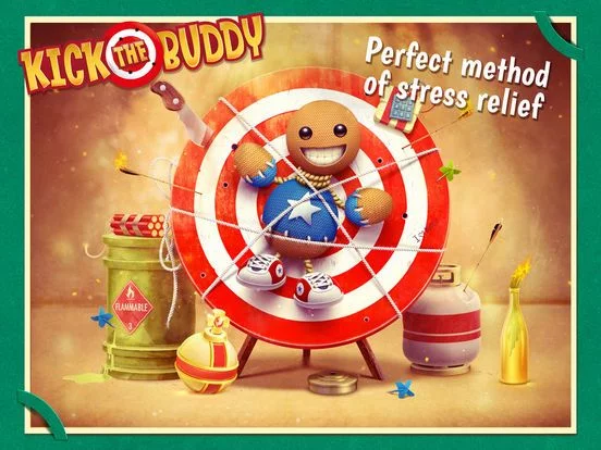 Изображение игры: Kick the Buddy