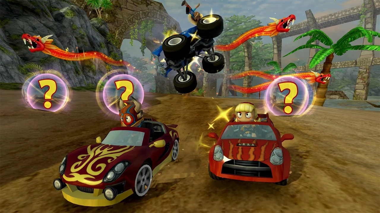 Изображение игры: Beach Buggy Racing