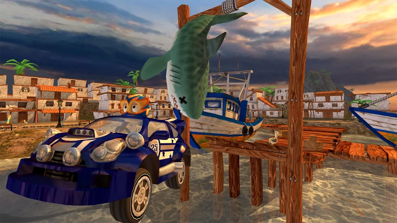 Изображение игры: Beach Buggy Racing