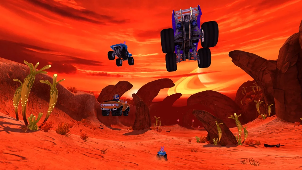 Изображение игры: Beach Buggy Racing