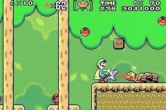 Изображение игры: Super Mario World: Super Mario Advance 2