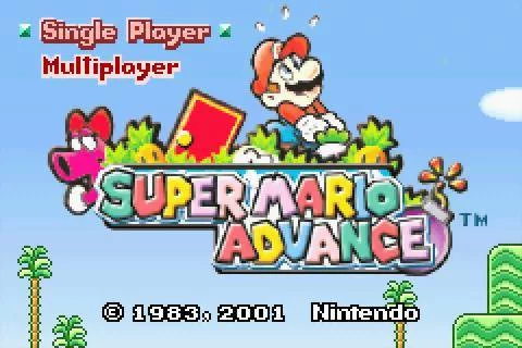 Изображение игры: Super Mario Advance