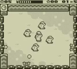 Изображение игры: Kirby's Block Ball