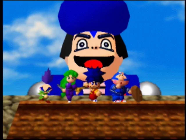Изображение игры: Mystical Ninja Starring Goemon (1997)