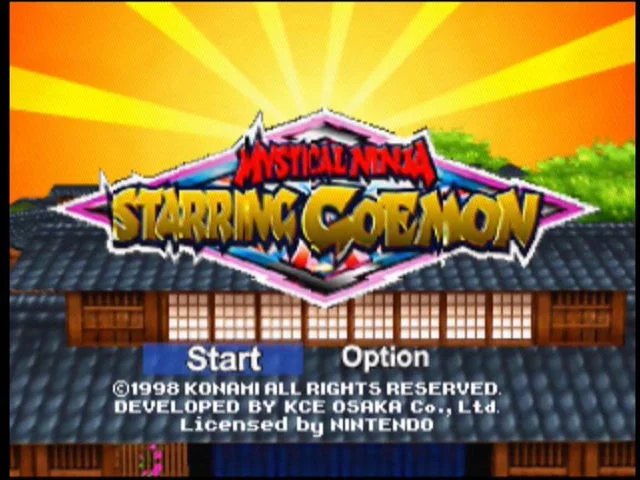 Изображение игры: Mystical Ninja Starring Goemon (1997)