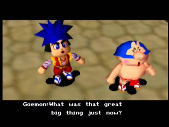 Изображение игры: Mystical Ninja Starring Goemon (1997)