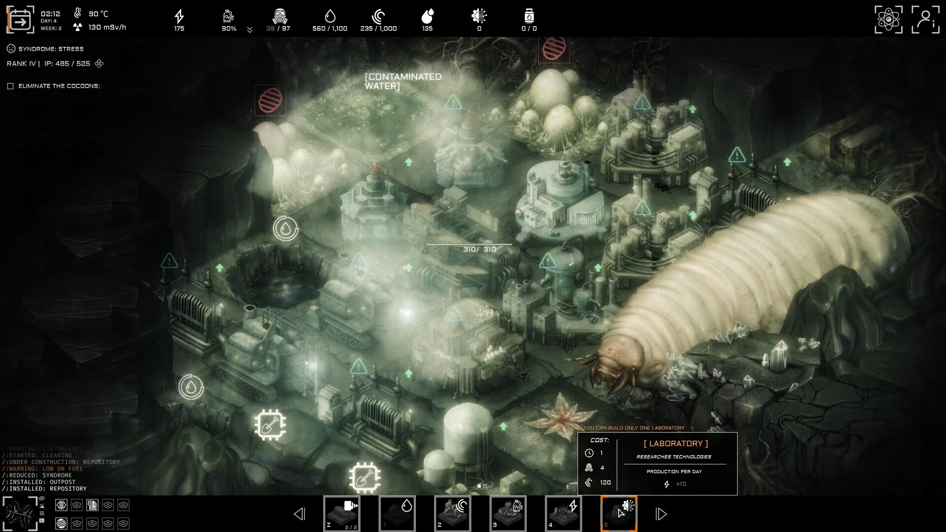 Изображение игры: Anoxia Station