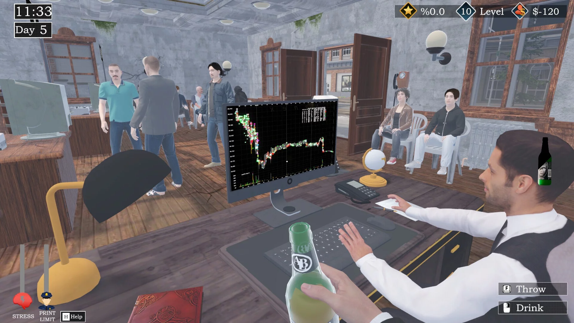 Изображение игры: Banker Simulator: Prologue