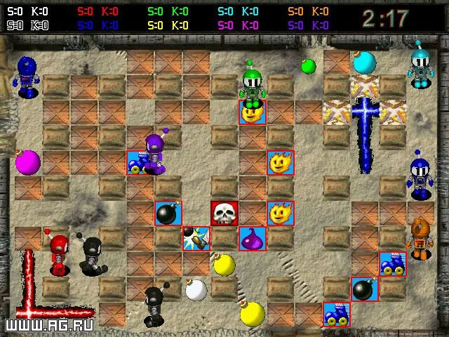 Изображение игры: Atomic Bomberman