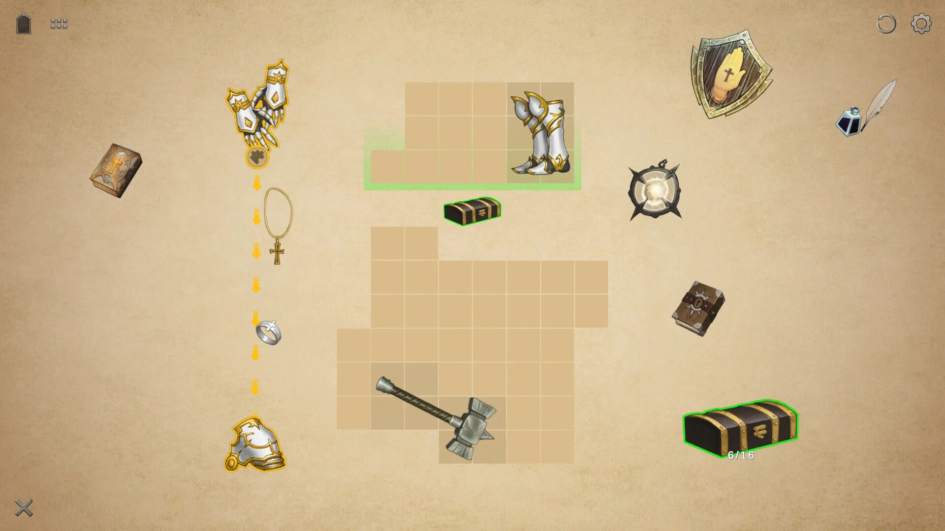 Изображение игры: Perfect Inventory - Organization Puzzle