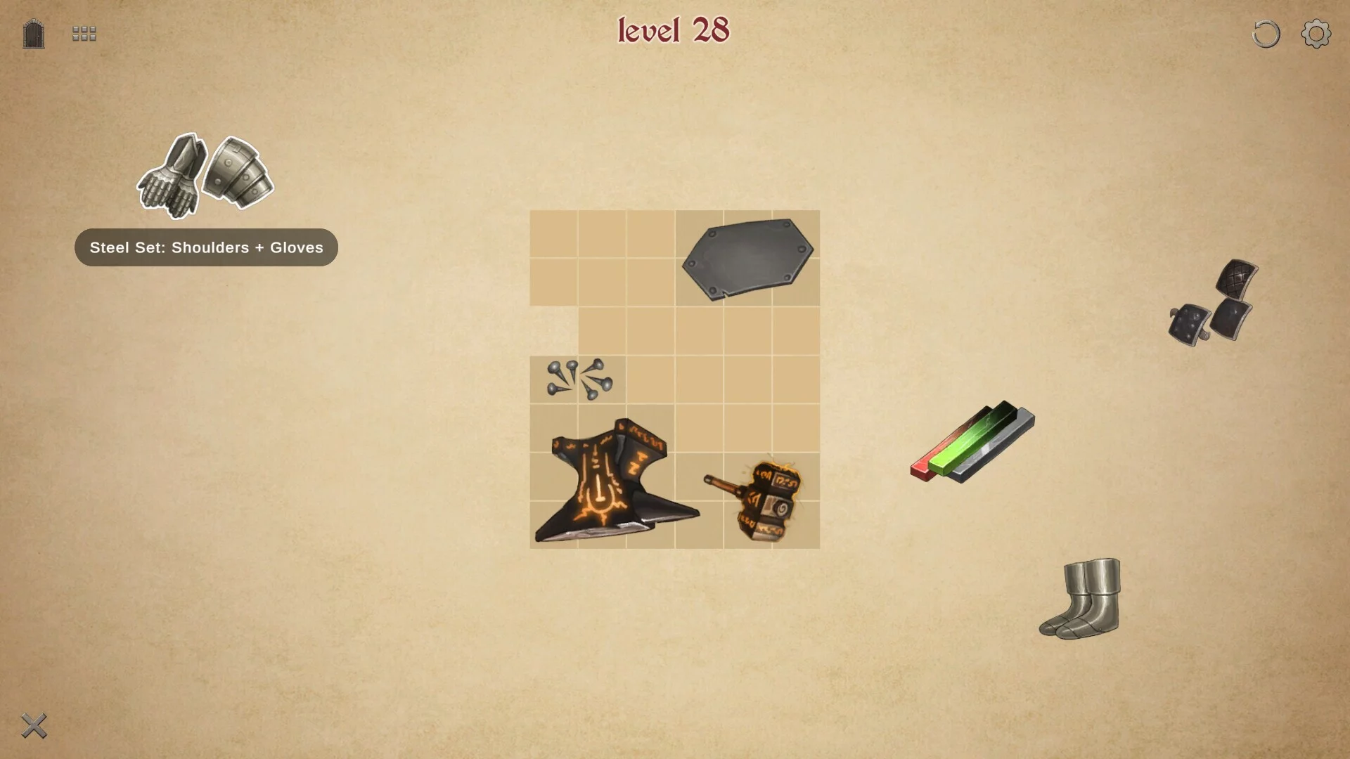 Изображение игры: Perfect Inventory - Organization Puzzle