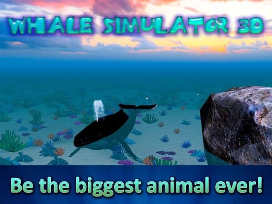 Изображение игры: Ocean Whale Simulator 3D Free
