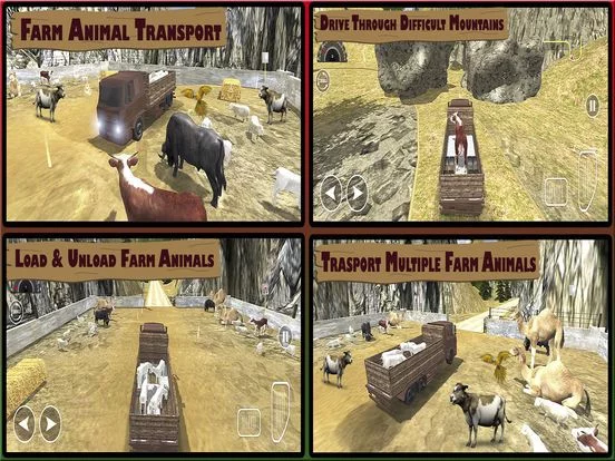 Изображение игры: Off-road Animal Transport: Extreme Truck Drive