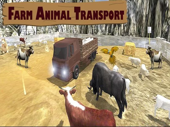 Изображение игры: Off-road Animal Transport: Extreme Truck Drive