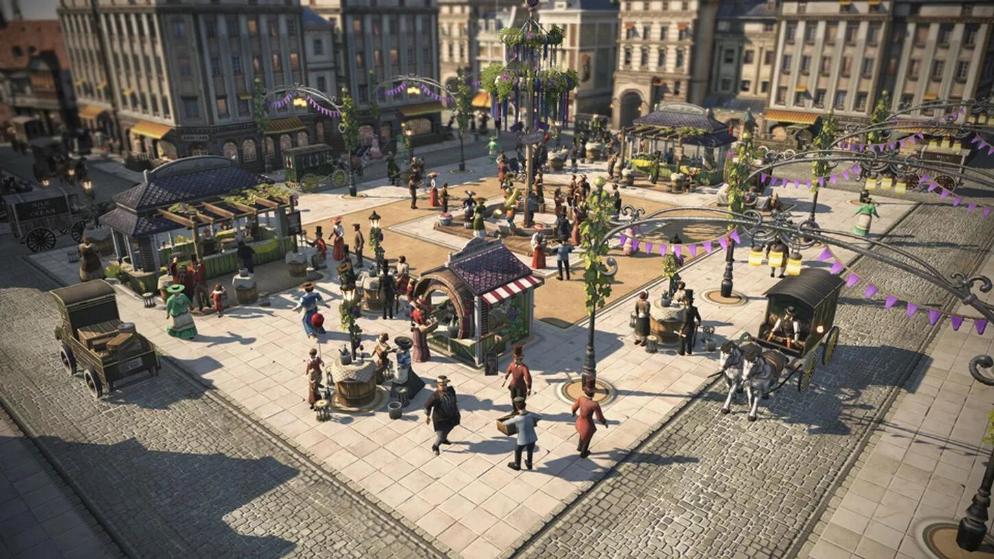 Изображение игры: Anno 1800 - Seasonal Decorations Pack