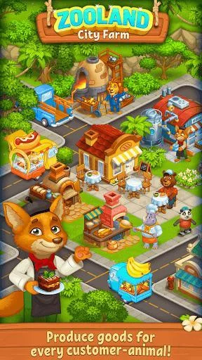 Изображение игры: Farm Zoo: Happy Day in Animal Village and Pet City