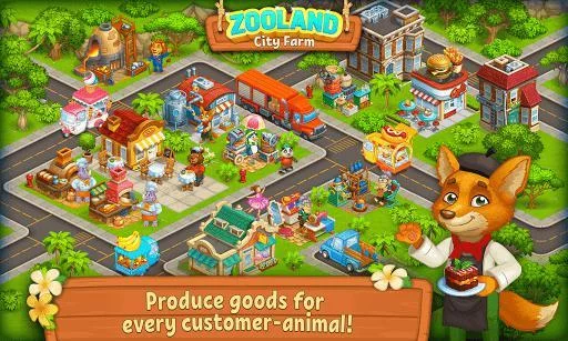 Изображение игры: Farm Zoo: Happy Day in Animal Village and Pet City