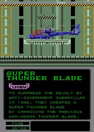 Изображение игры: Super Thunder Blade (1988)