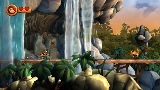 Изображение игры: Donkey Kong Country Returns