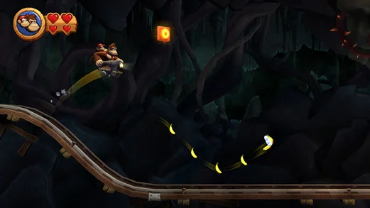 Изображение игры: Donkey Kong Country Returns