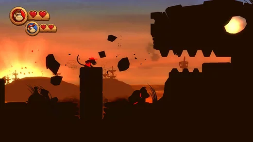 Изображение игры: Donkey Kong Country Returns