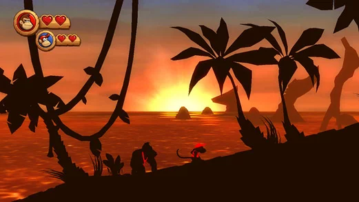 Изображение игры: Donkey Kong Country Returns