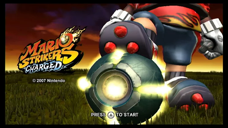 Изображение игры: Mario Strikers Charged