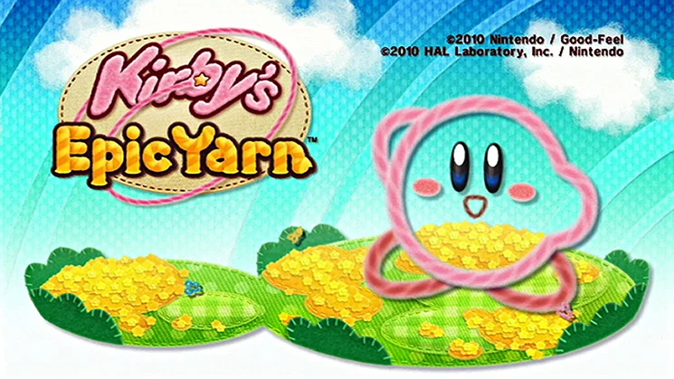 Изображение игры: Kirby's Epic Yarn