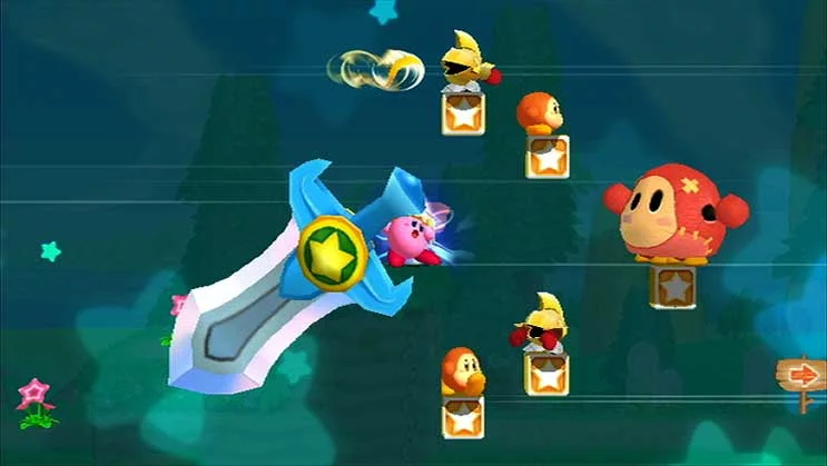 Изображение игры: Kirby's Return to Dream Land