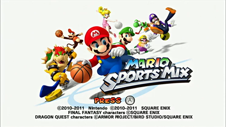 Изображение игры: Mario Sports Mix
